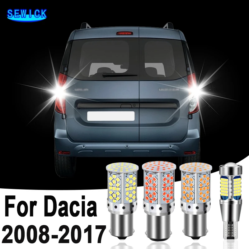 LEDバックアップ電球,ダチアドッカー,ダスター,ロッジー,ローガン,サンデロ,2008-2017, 2個