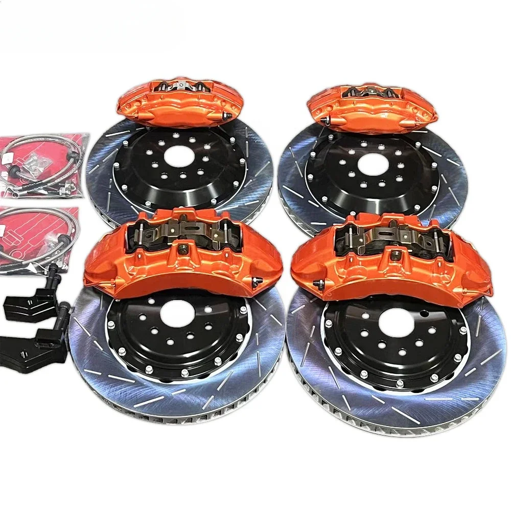 Manufacturer Upgrade Auto Part System Racing Car Brake System Big Brake Kit 6 Piston Front and 4 Piston Rear