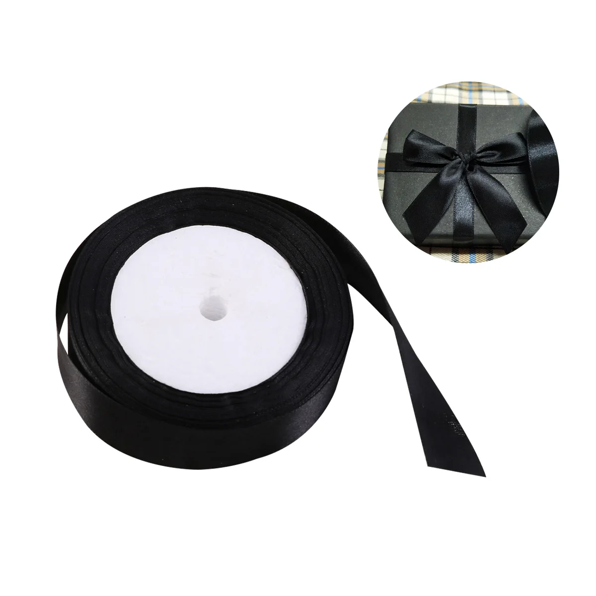 

Double-sided Ribbon Satin Handmade Ribbons Diy Crafts Wedding Flat Ornament Cake