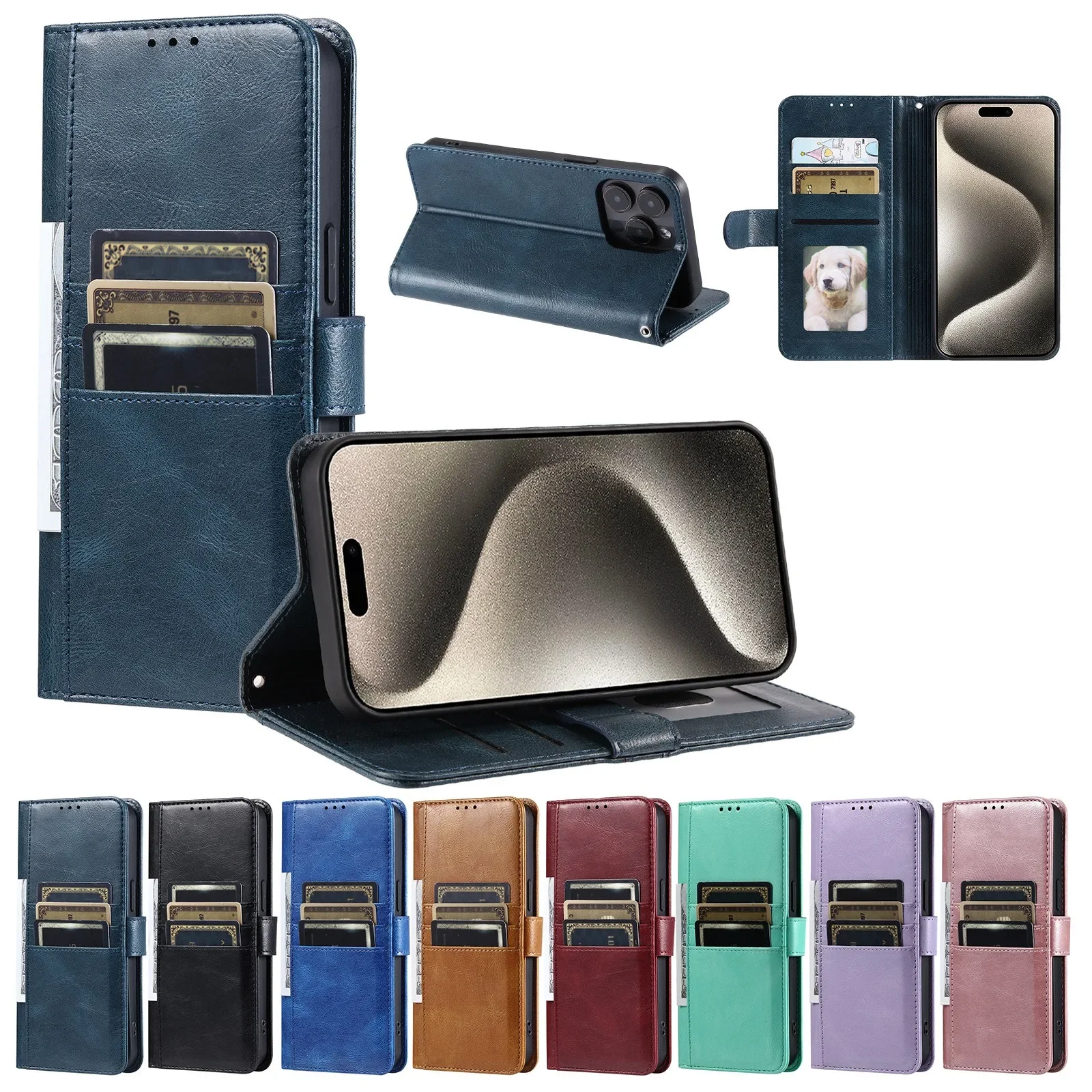 Wallet Anti-fall Flip Leather Case phone case For Huawei Y7S P30 P40 P70 Art LITE Pro Plus NOVA 3E/7I P Smart HONOR9/7A/X6A/X50