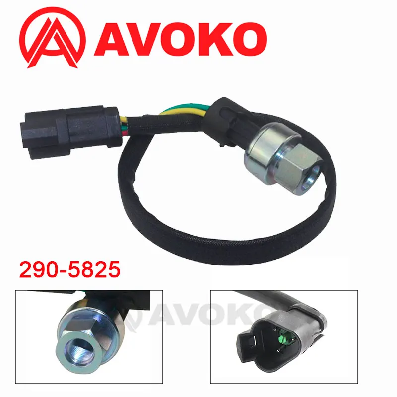 290-5825 6394 kPa maximum pressure high pressure sensor For Caterpillar Cat Enigne M322C M316C M318C M313C M315C M318C MH