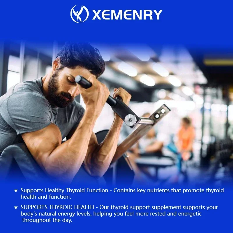 Thyroid Support Capsules - for Thyroid Health, Metabolism, Energy and Focus, Relieve Fatigue - Image 3