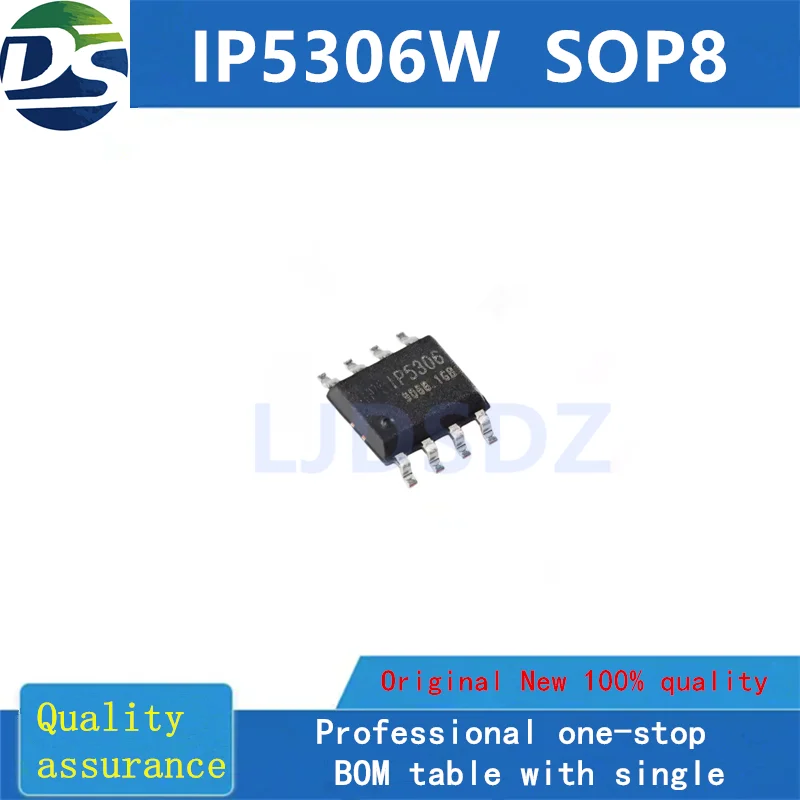1 0 قطعة/الوحدة IP5306W SOP جديد في المخزون