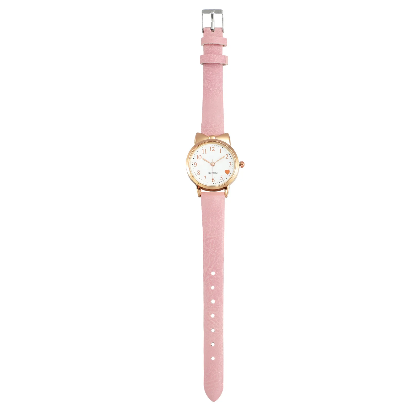 Reloj Decorativo Luminoso para Estudiantes Relojes para Niñas de 8 a 12 años Rosa Casual Miss