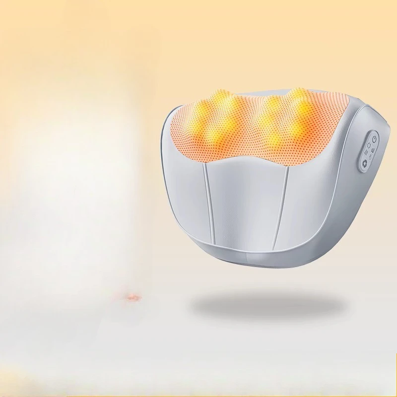 

Electric Neck Massager Pillow with Heat Shiatsu Shoulder Back Massage Cushion Home Office Relaxation Pad Idea Gifts