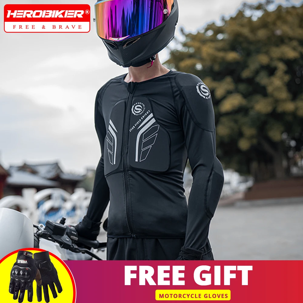 

Men Motorcycle Jacket Summer Rider Body Armor Anti Fall Motocross CE Certified Street Riding Jacket Soft Motorcyclist Clothing