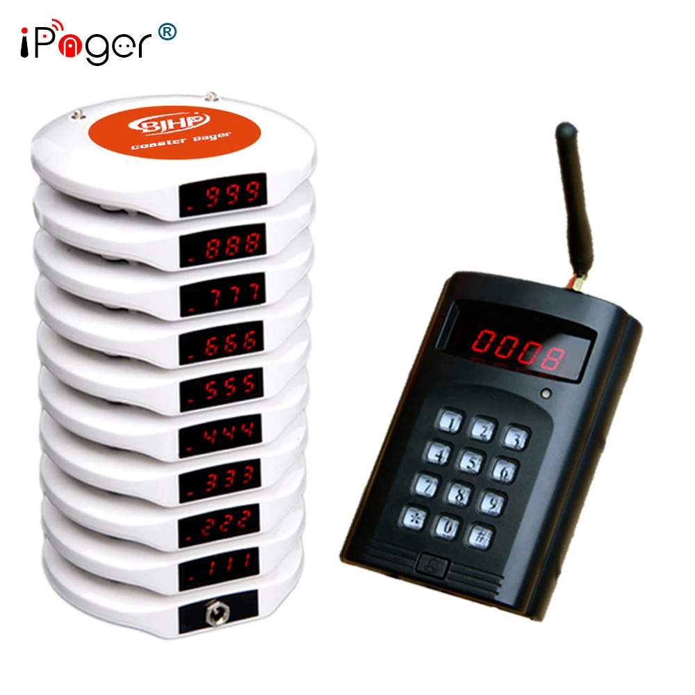 Waiter service calling pager,wireless restaurant ordering system