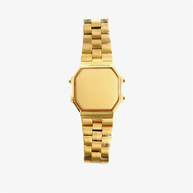 Timeless Wonder Titanium Fake Watch Strap Chain Bracelet Women Designer Jewelry Punk Gothic Boho Ins Kpop Party Lover Rock 1655