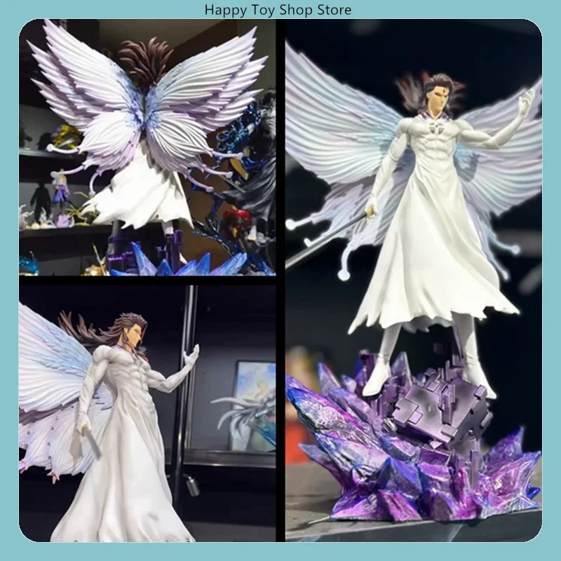 31M Bleach Aizen Sousukeผีเสื้อHollowficationอะนิเมะรูปรูปปั้นแฟนคอลเลกชันเดสก์ท็อปตกแต่งเครื่องประดับของเล่นของขวัญ