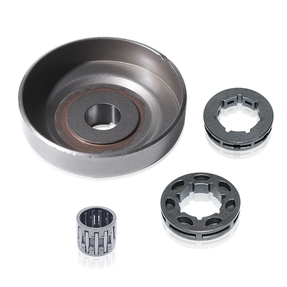 Clutch Drum Sprocket Rim Bearing Kit For Husqvarna 455 460 Rancher Chainsaw 3/8\
