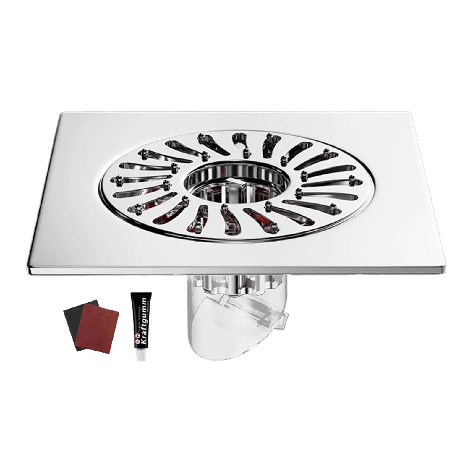 

Stainless Steel Floor Drain Plug Insert Mount Drain Protector Drain Strainer Shower Drainer Hair Catcher for Home Hotel Bathroom