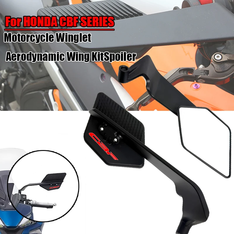 

For Honda CBF CBF600 CBF1000 2006-2013 2012 Motorcycle Adjustabale Side Rearview Mirrors CNC Rear View