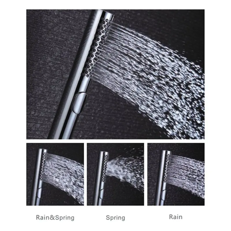 AB41-High Pressure Round Handheld Shower Head Only, Replacement Shower Wand With Handheld To Clean,For Bathroom