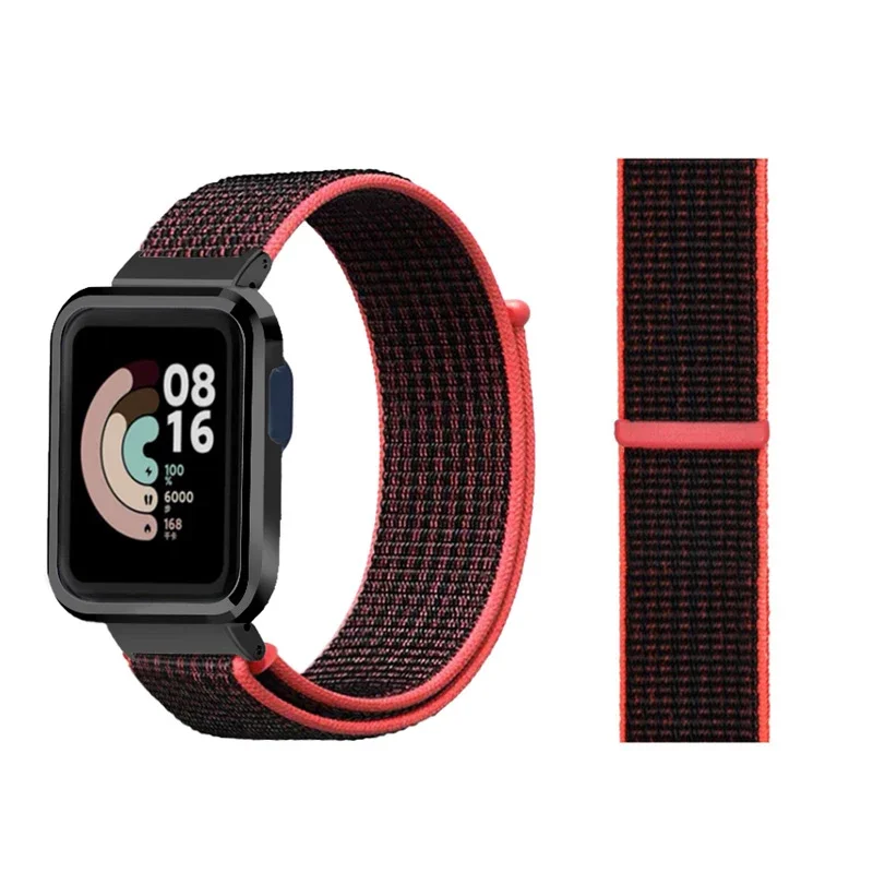 Nieuwe Nylon Armbanden Voor Xiaomi Mi Watch Lite Redmi Horloge 2 3 Vervangende Pols Armband Xiaomi Mi Watch Lite Bumper Correa Band