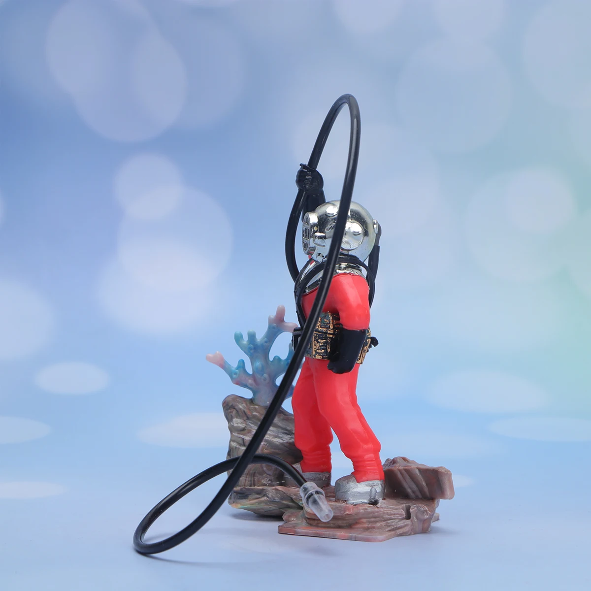 

Aquarium Treasure Ornament Diver Fish Tank Decoration Galleggianti Decorazioni Per Acquari Decorations
