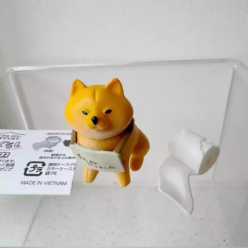 Cute Dogs Action Figure Shiba Inu Anime Creative Figure Model Desktop Decoration Ornaments Bulk Toys