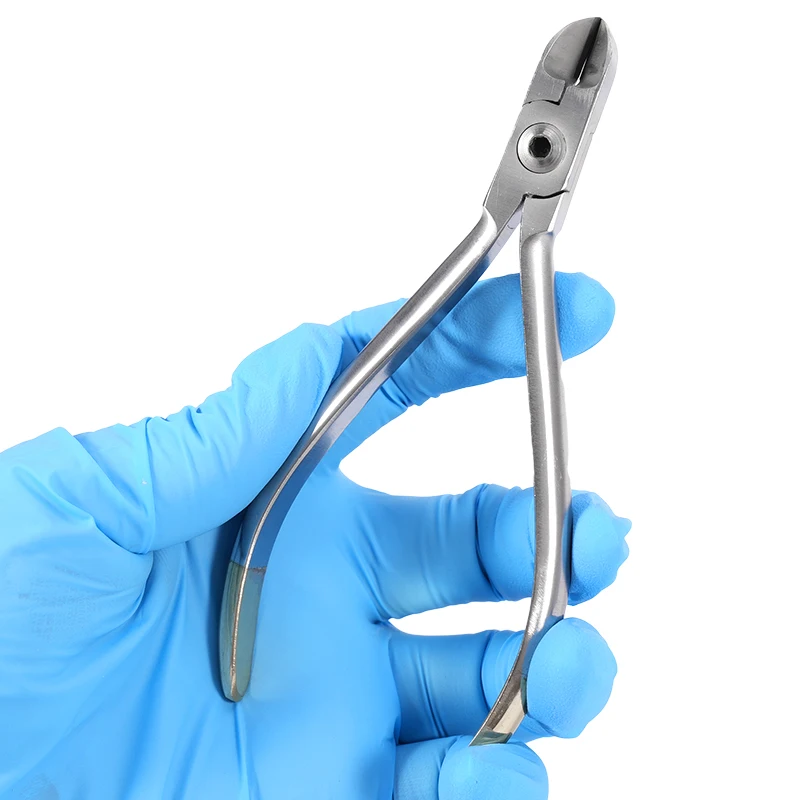 1 قطعة كماشة تقويم الأسنان ضوء صغير سلك القاطع ضمد ذو طيات ضمد القاطع أدوات طب الأسنان