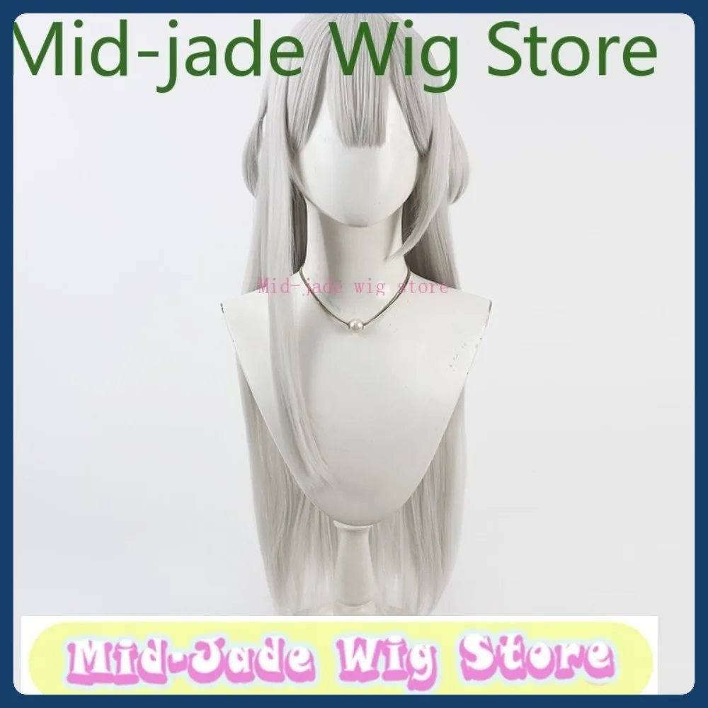 Parrucca Mid-jade Negozio VTener Shibamoto Akina / Naroha Parrucca Cosplay Halloween Anime Gioco di ruolo Capelli sintetici Abbigliamento Puntelli