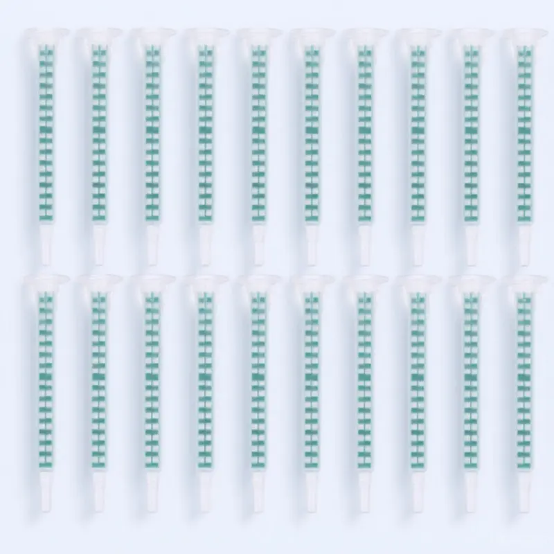 30pcs Ab Glue Mixing Tube Epoxy Resin Filling Applicator Durable Pp Material Laminar Flow Spiral Design For Efficient Adhesive - view 6