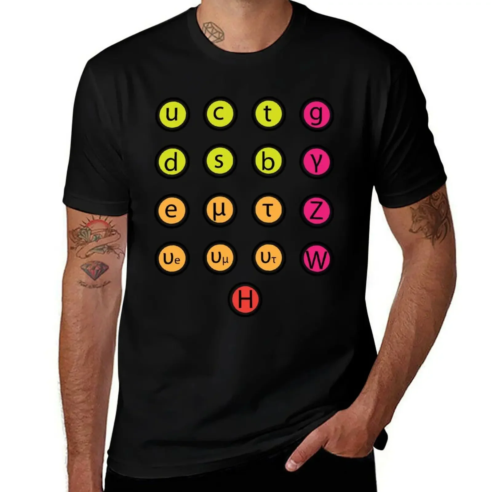 

Standard Model of Physics T-Shirt sublime vintage t shirts vintage anime shirt Aesthetic clothing mens champion t shirts