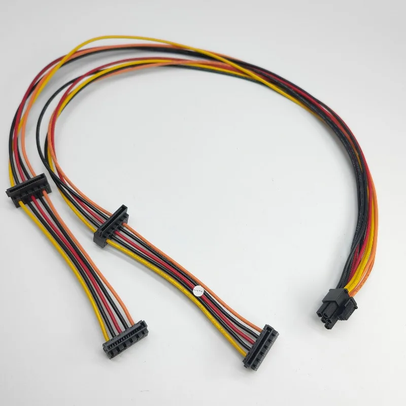 5Pin to 4-Port SATA Interface Power Cable for Dell OptiPlex 9020 7020MT T1700 CD-Rom Optical Drive Hard Drive HDD SSD 50cm