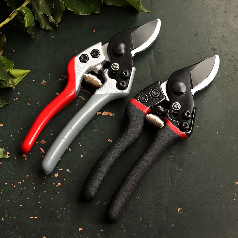 Pruner Garden Scissors Professional Sharp Bypass Pruning Shears Tree Trimmers Secateurs Hand Clippers For Garden Beak Scissors