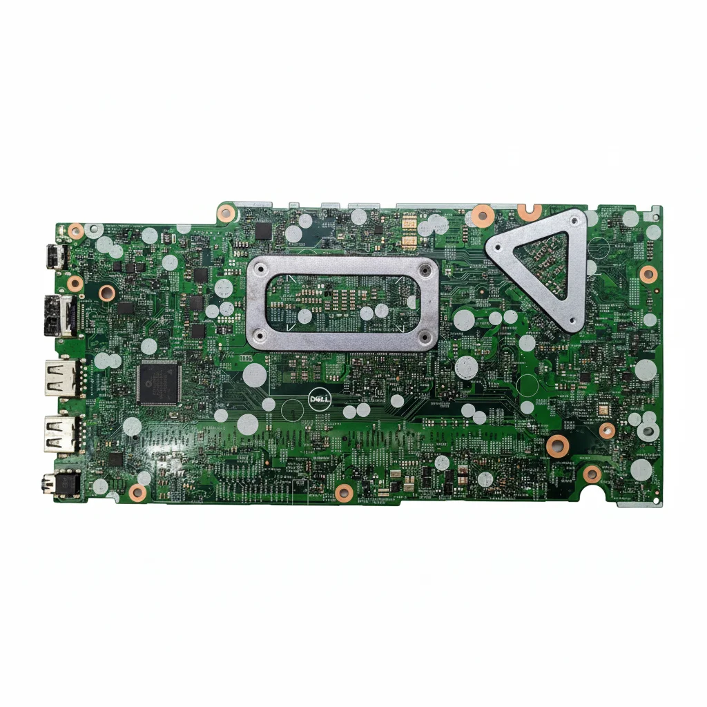 اللوحة الأم Dell X191P Intel i7-8565U للكمبيوتر المحمول Inspiron 14 5482 2 في 1 - 18 جيجا هرتز - 2 فتحت DDR4 - SO-DIMM #1