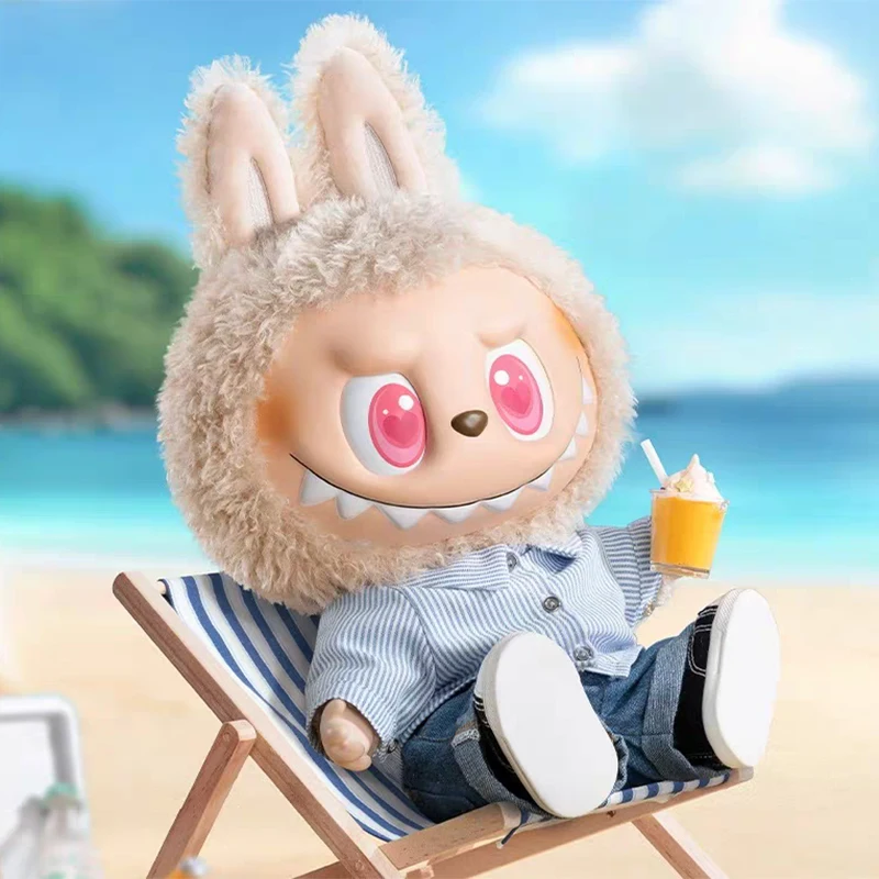The Monsters Labubu Sit-Down Party Series Anime Figur 5,9 Zoll Vinyl Gesicht Puppe Figur Modell Tasche Schlüsselanhänger Überraschungsgeschenk Spielzeug