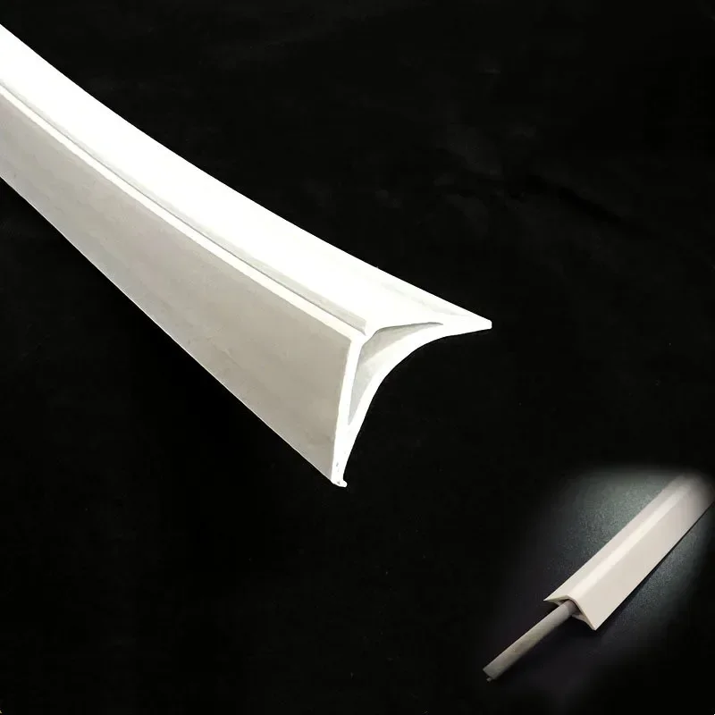 Home Decoration 1/10M PVC Self-Adhesive Wall Trim Line Tile Wall Gap Stickers Background Ceiling Molding Line Frame Border Decor