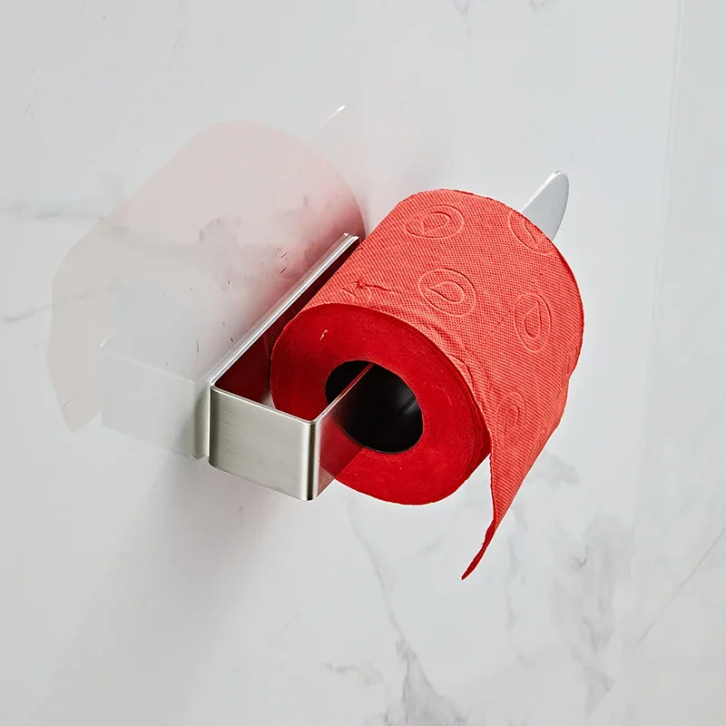 Toallero adhesivo/soporte de toalla de mano, barra de toalla de acero inoxidable 304, toallero sin perforar, soporte de tejido autoadhesivo para Cocina