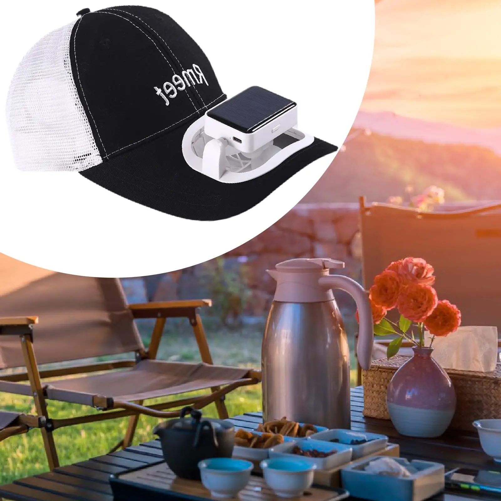 Sun Visor Hats with Fan Detachable Fan Breathable Solar or USB Charging for Outdoor Sports Backpacking Travel Hiking Fishing