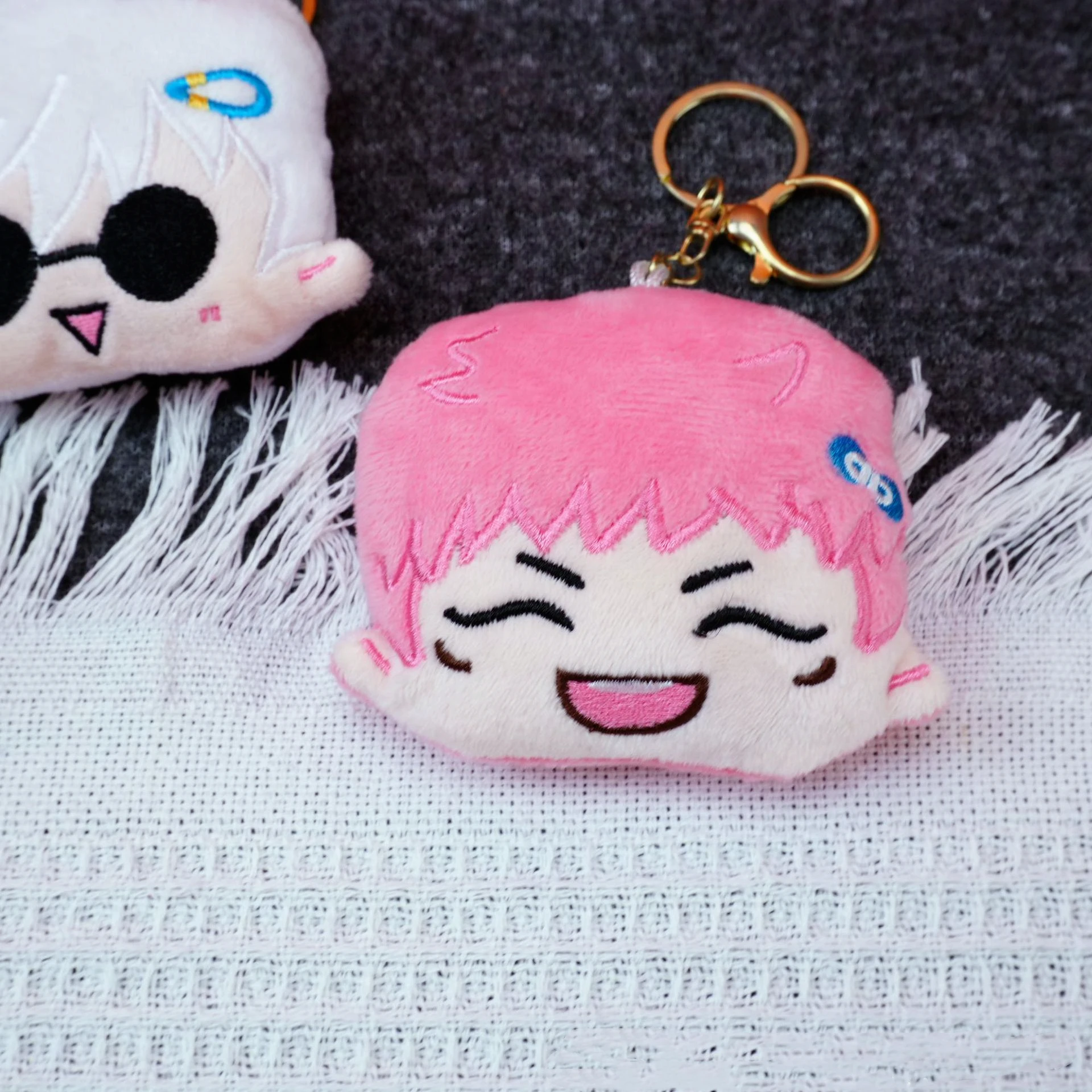 Anime Jujutsu Kaisen Plush Doll Keychain Itadori Yuji Fushiguro Megumi Satoru Gojo Will Call a Plush Collectible Gift Toy