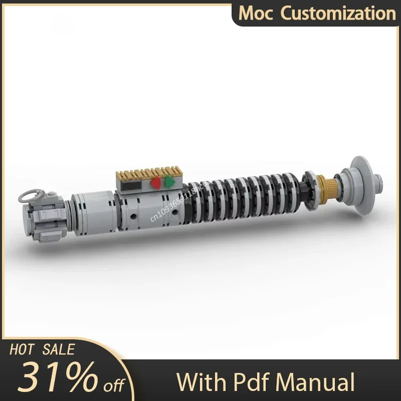 

147 шт. Moc-40730 Люк Скайуокер световой меч космические войны кирпичи модель DIY набор строительных блоков для детей игрушки подарки для взрослых