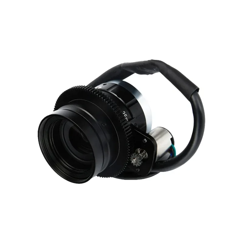 

High relative illumination F8-50mm 2/3" sensor Motorized Focus Lenses for industrial vision camera contrastech