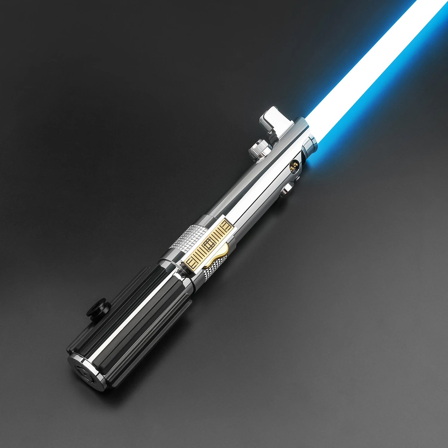 TXQSABER Anakin EP3 Lightsaber Smooth Swing RGB Metal Hilt Skywalker Pixel Laser Sword Infinite Color Change SD Card Led Blade