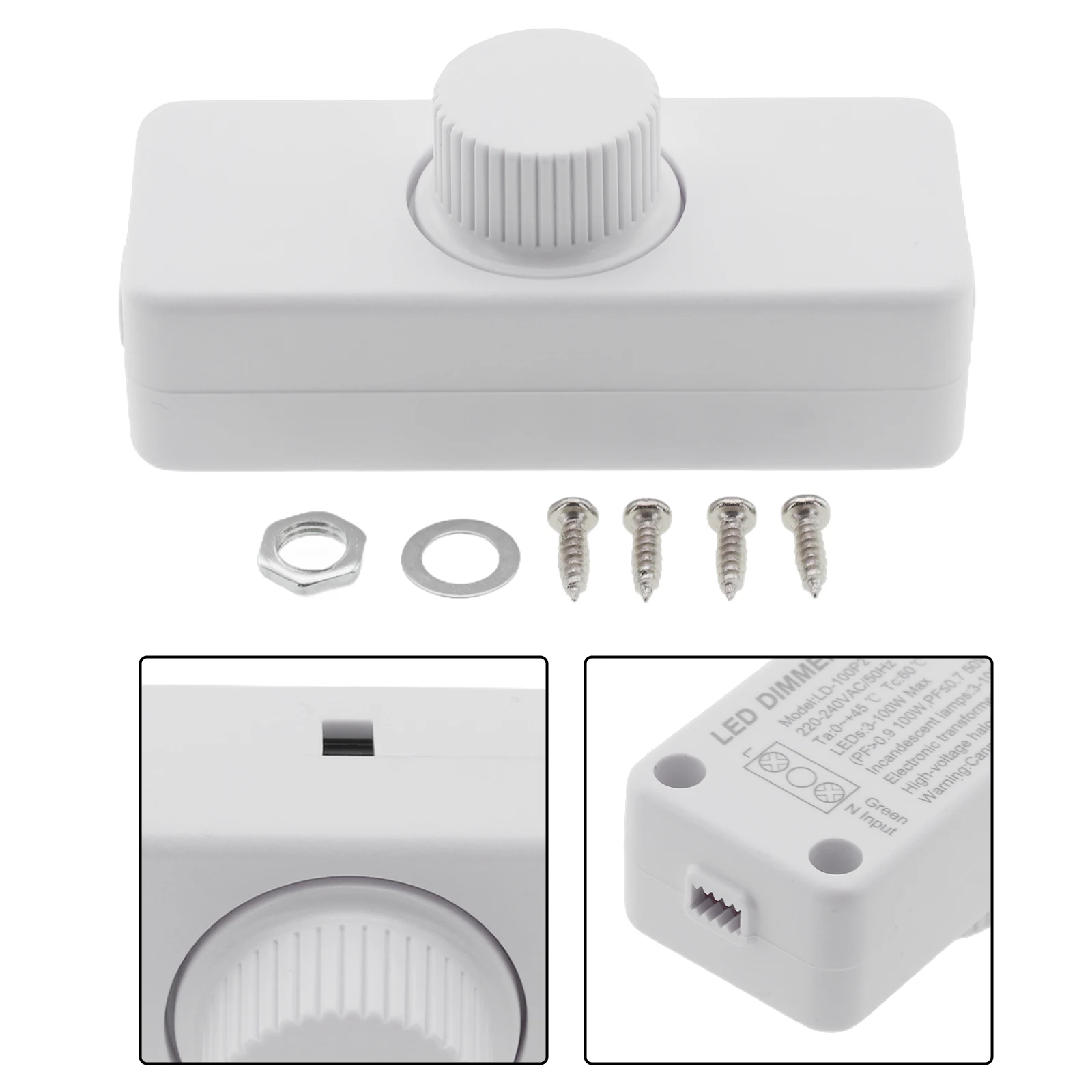 In Line Light Controller at 220 240 Volts Featuring Advanced Safety Mechanisms Against Overheating & Overcurrent