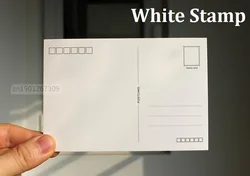 Blank White Paper Postcard Plain Cardstock Greeting Post Card 10/20/50 - You Choose Quantity