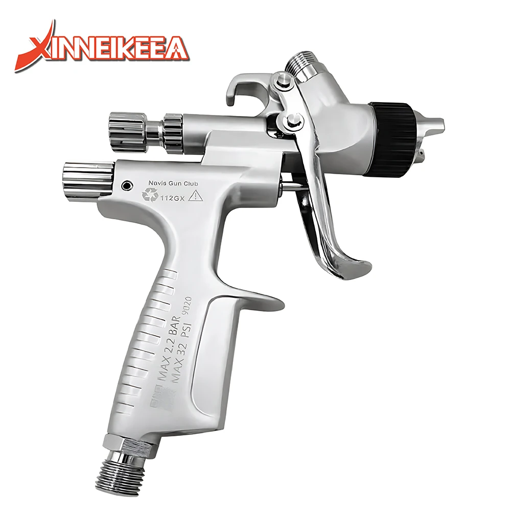 Saigaole T50 HVLP Mini Paint Spray Gun Nozzle 0.8mm 1.0mm Auto Spray Furniture Refinish Spray Tools And Industry