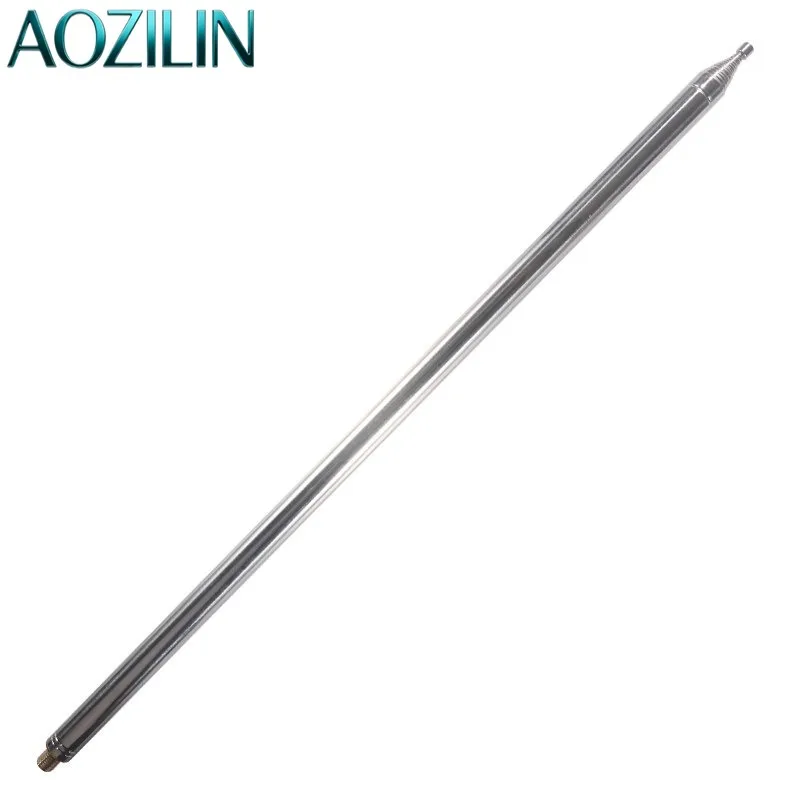 AOZILIN 5.6 meters tie rod antenna, outdoor shortwave antenna with stainless steel extended high gain booster antenna