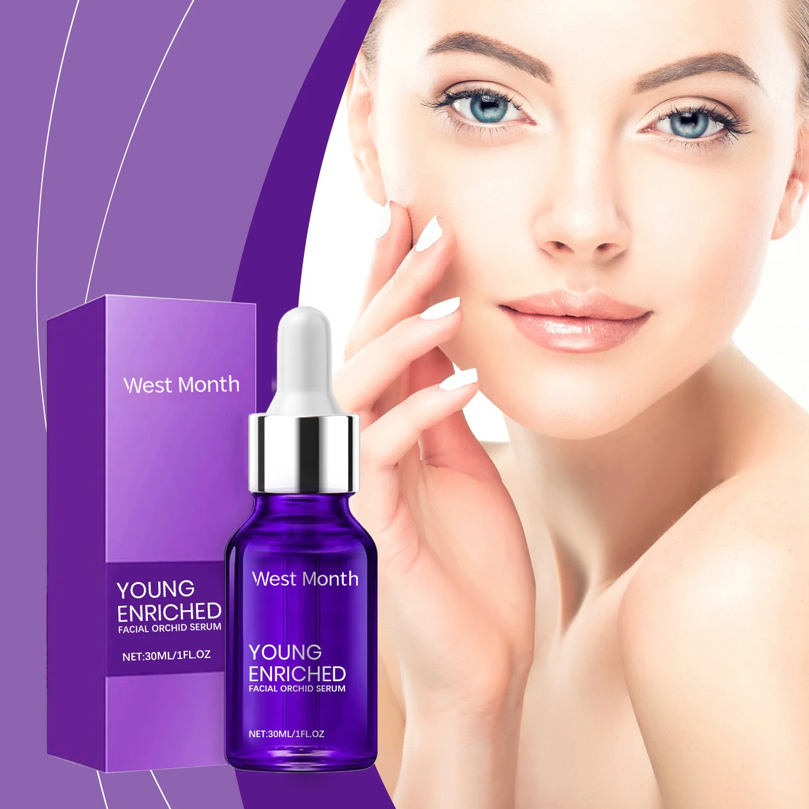 

Young Enriched Soft Serum, Hydrating and Moisturizing Facial Skin Firming Brightening Nourishing Face Serum