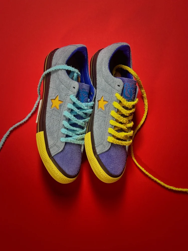 

Кроссовки Souoods Collaborative Full Suede ex Slip-On: спортивные, повседневные, модные, износостойкие, с круглым носком, в стиле Color Block
