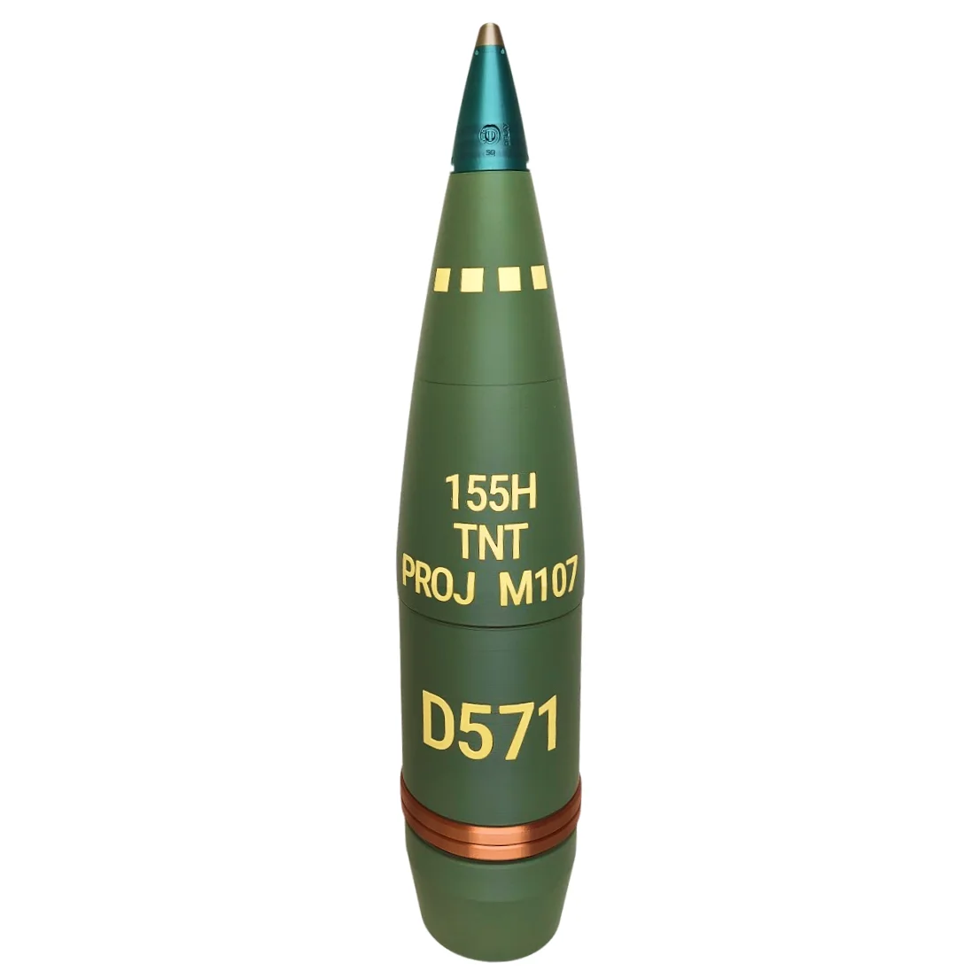155mm Mortar Model Military Collectible War Thunder Creative Gift 3D Printed Plastic Educational Tool for Military Lovers