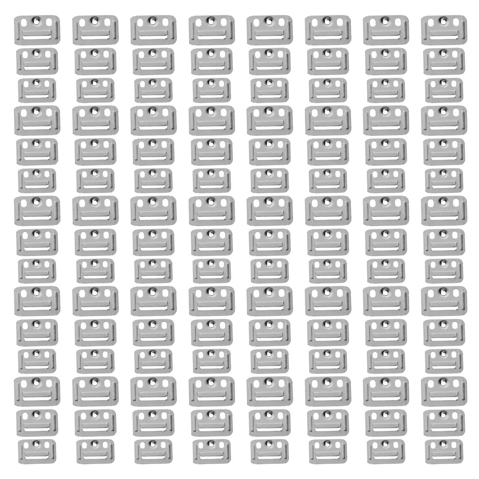 150Pcs Wall Panel Buckles Stainless Steel Integrated Mounting Clips Furniture Fixing Pieces Panel Clamp Installation