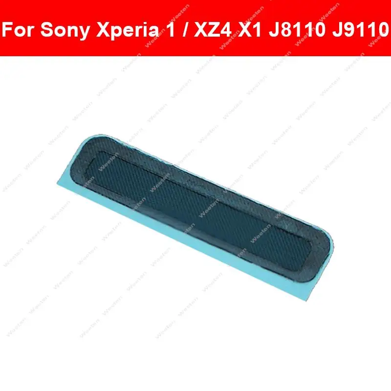 For Sony Xperia 1 XZ4 X1 J8110 J9110 SOV40 SO-03L Anti Dust Mesh Earpiece Speaker Mesh Grid With Waterproof Adhesive Parts