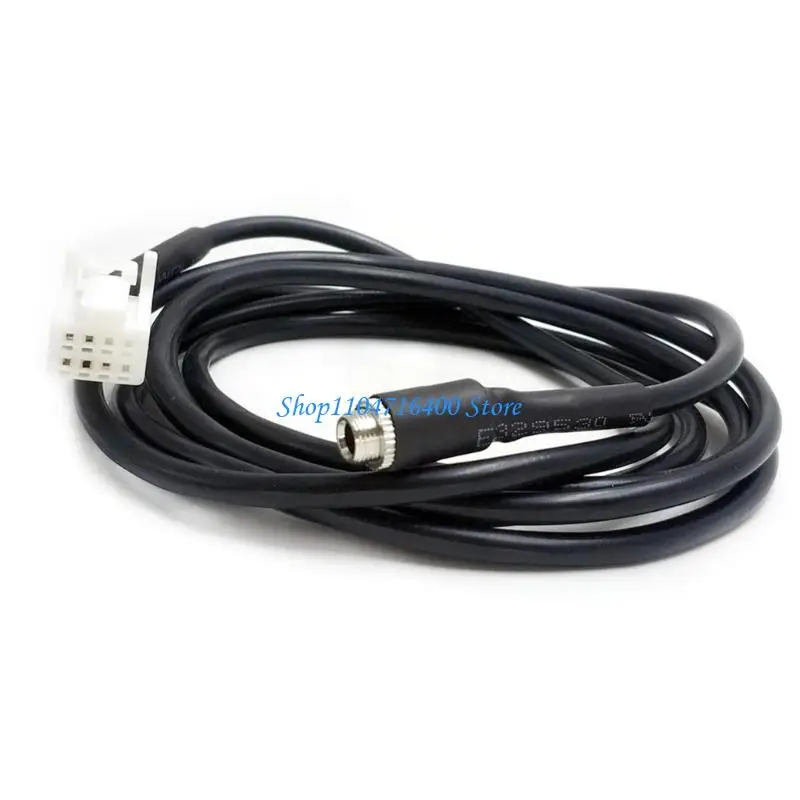 

y1gd Automotive Accessories for Forester MP3 3.5mm Female Panel Mount Socket Audios Extension Cable AUX Input Audios Cable
