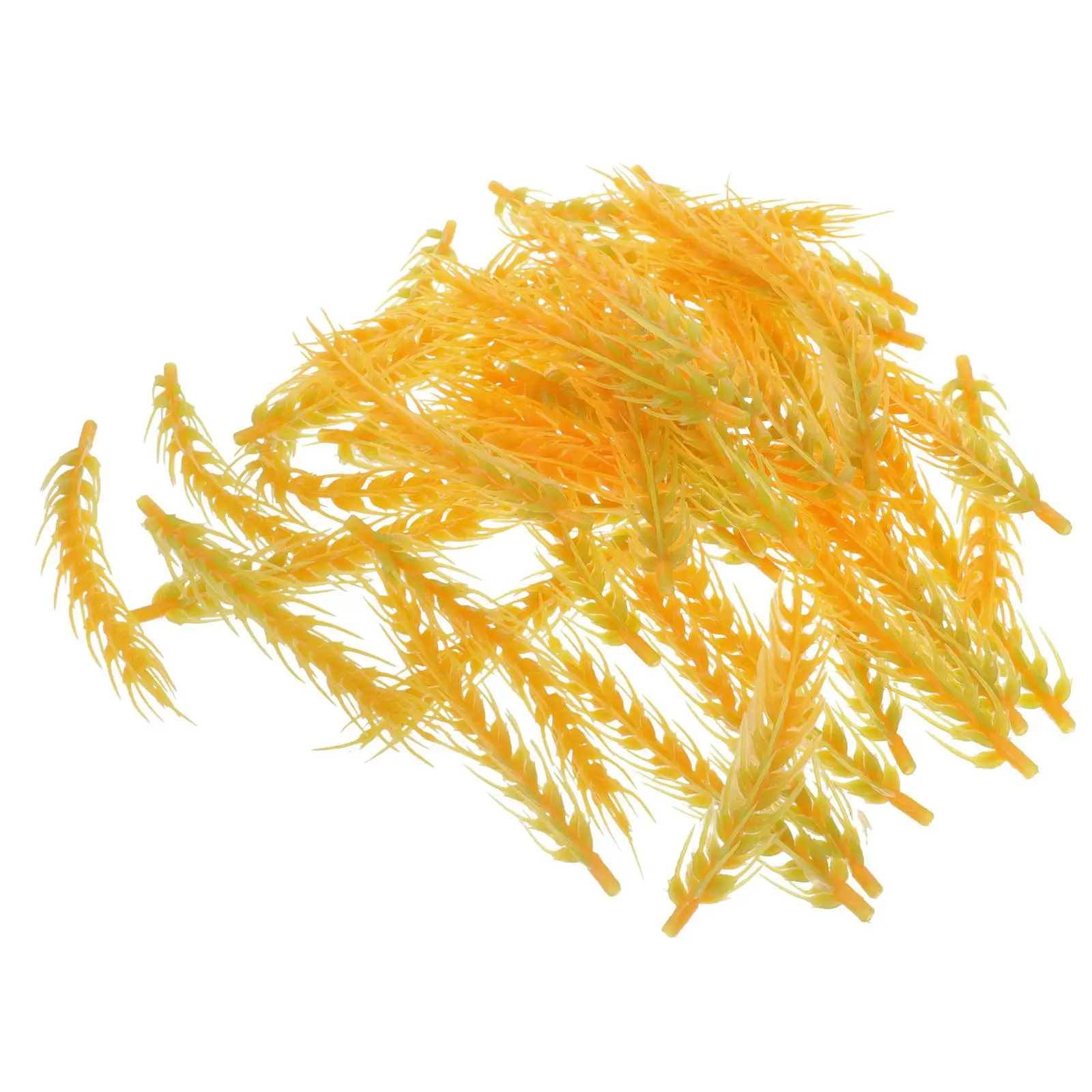 

50pcs Artificial Ear Craft Stems 10cm Artificial Crafts Plants for Home Decoration Landscape Photography Fake Crafts