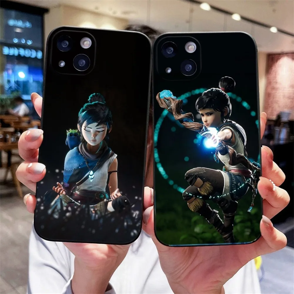 Kena Bridge of Spirits 아이폰 소프트 실리콘 케이스 이미지