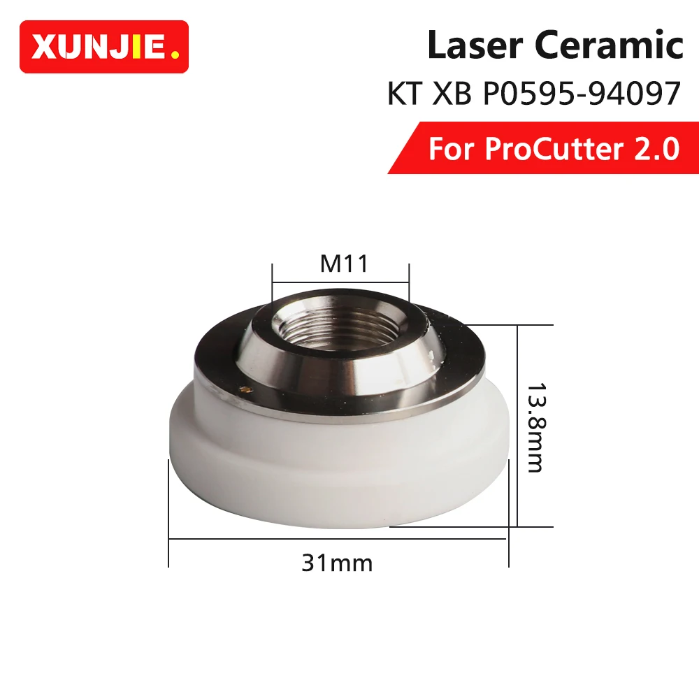 High quality Laser Ceramic Dia.31mm M11 Thread KT XB P0595-94097 Precitec ProCutter 2.0 Laser Head