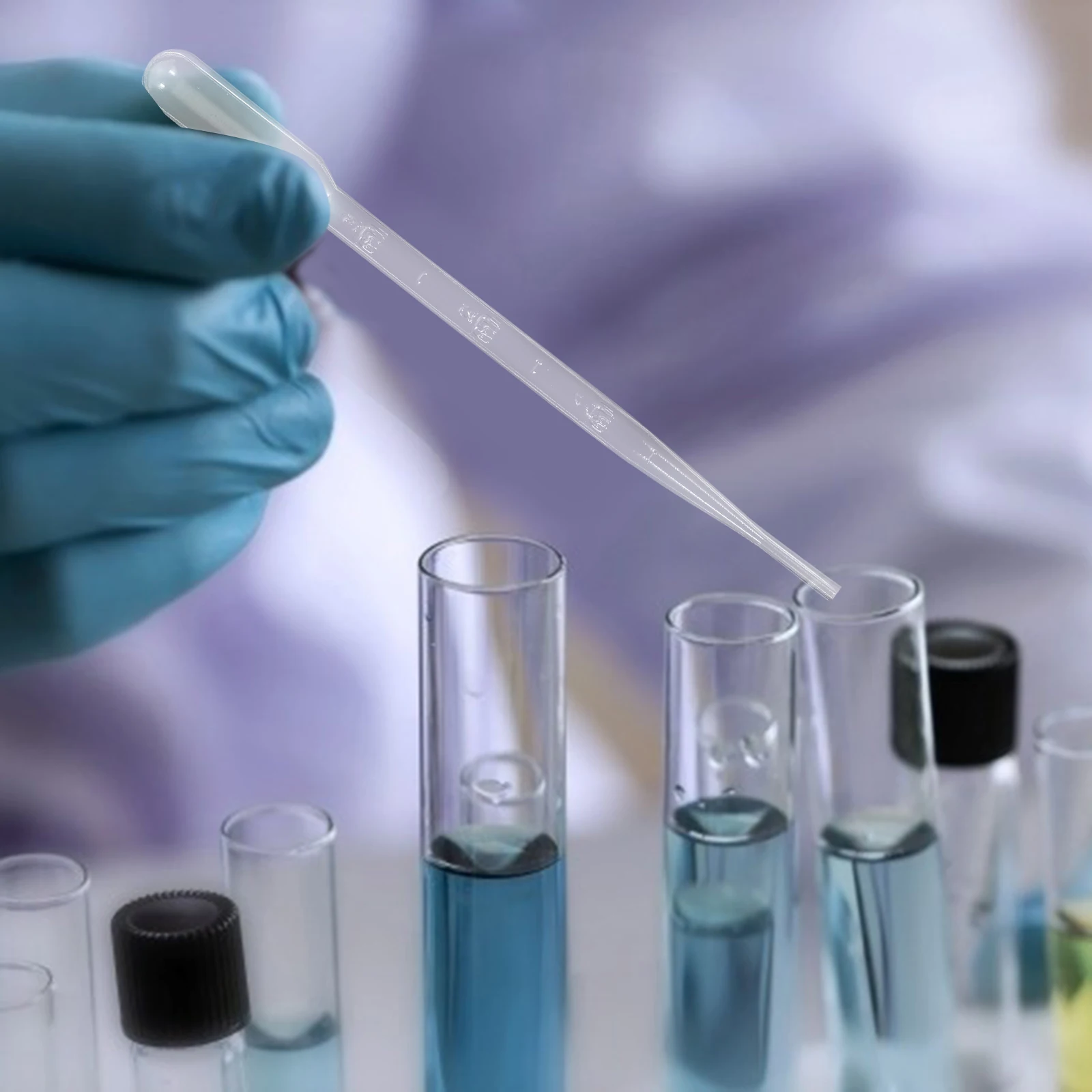 

100 Pcs Drop Pipette Dropper Clear Droppers Essential Oil Graduated for Craft Plastic Calibrated