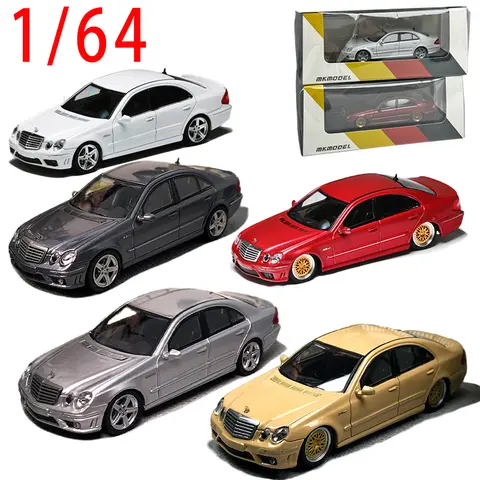 MK 모델 다이캐스트 1/64 스케일 메르세데스 벤츠 E63 W211 세단 자동차 모델 한정판 합금 벤츠 E63 W211 클래식 벤츠 자동차 모델 MK 모델 다이캐스트 1/64 스케일 메르세데스 벤츠 E63 W211 세단 자동차 모델 한정판 합금 벤츠 E63 W211 클래식 벤츠 자동차 모델